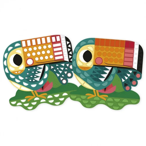 Gommettes et décors Jungle 5 ans : My Arts & Crafts - Janod