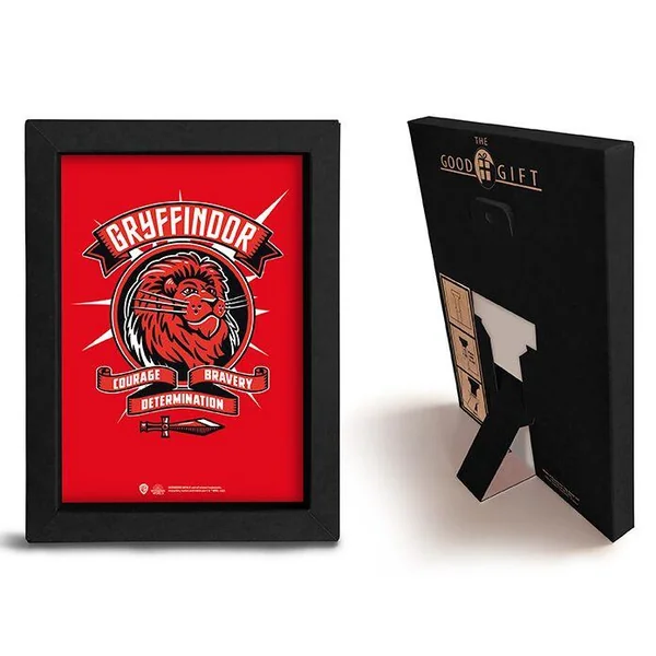 HARRY POTTER - CADRE KRAFT 15X20CM - POP COLOR - GRYFFONDOR X8*