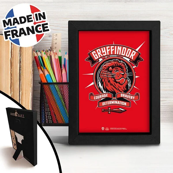 HARRY POTTER - CADRE KRAFT 15X20CM - POP COLOR - GRYFFONDOR X8*