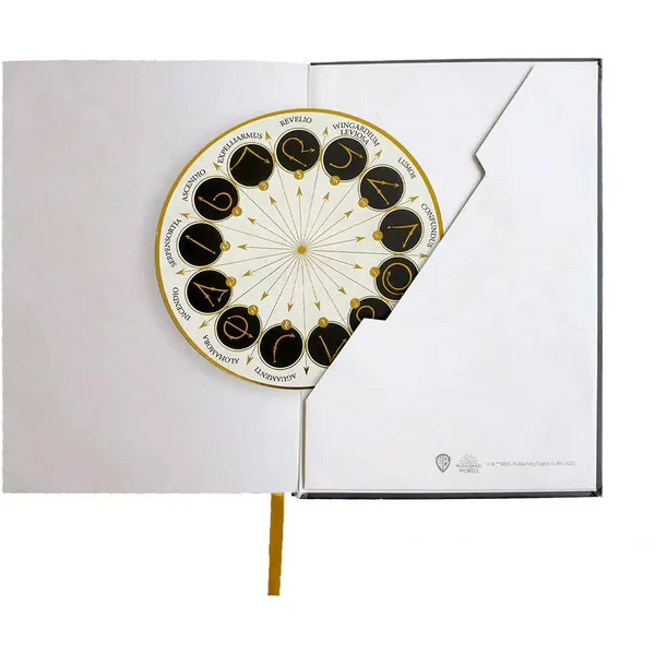 HARRY POTTER - CARNET RIGIDE ET MARQUE-PAGE - HERMIONE ET SES SORTS