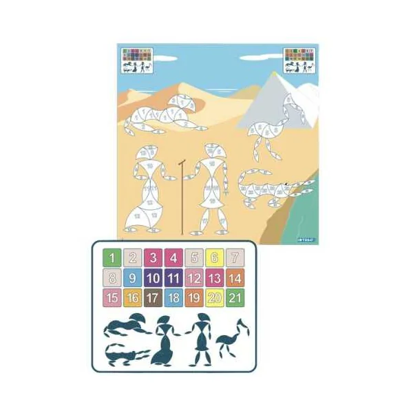 Iotobo 6+ Maxi | Grand Jeu de Mosaïques Magnétiques | Made in France