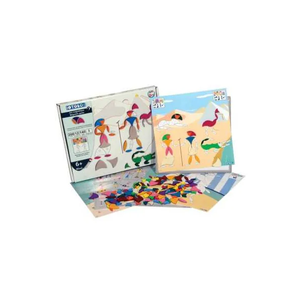 Iotobo 6+ Maxi | Grand Jeu de Mosaïques Magnétiques | Made in France