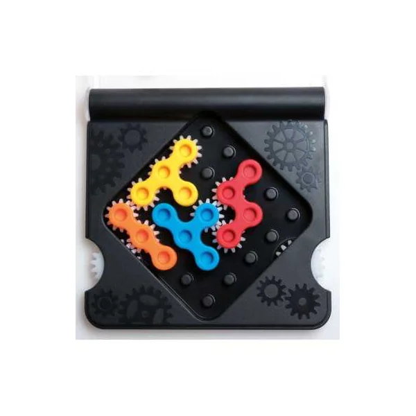 IQ Gears SmartGames : Casse-Tête d'Engrenages dès 7 Ans | La Poule à Pois