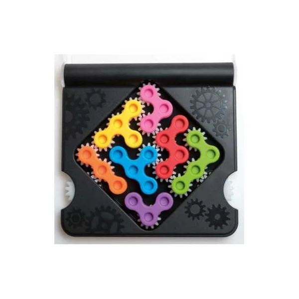 IQ Gears SmartGames : Casse-Tête d'Engrenages dès 7 Ans | La Poule à Pois