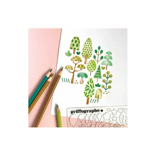 Je dessine pas à pas avec le griffographe dans la forêt - Auzou