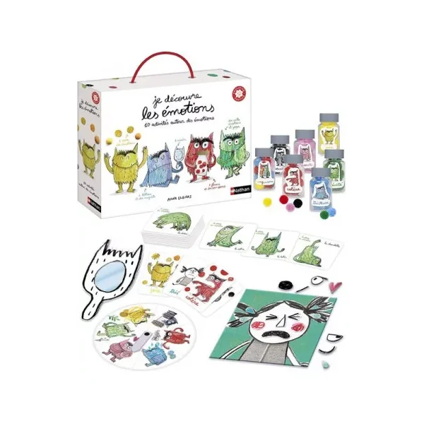 Je découvre les émotions Nathan - Jeu Éducatif et Éveil dès 3 ans