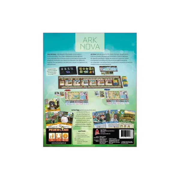 Jeu Ark Nova - Stratégie et Gestion de Zoo Expert dès 14 ans