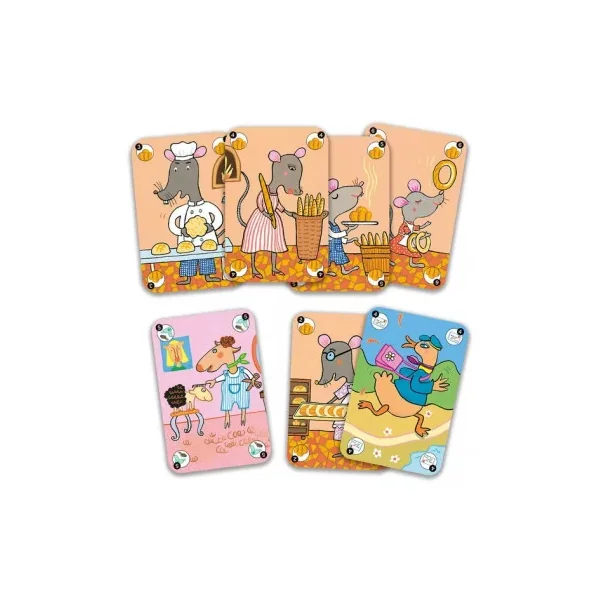 Jeu de 7 familles Happy family - jeu de cartes - Djeco - LaPouleAPois.fr