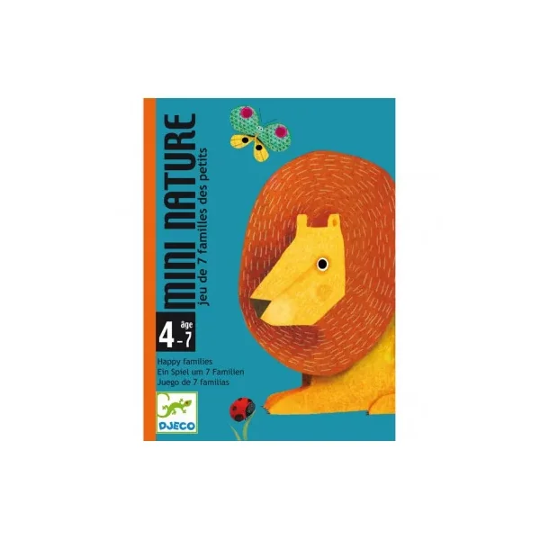 Jeu de 7 familles Mini nature - jeu de cartes - Djeco - LaPouleAPois.fr