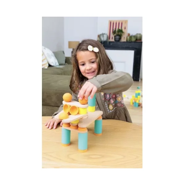 Jeu de Construction Stix Oppi - Kit 60 pièces | Dès 2 ans
