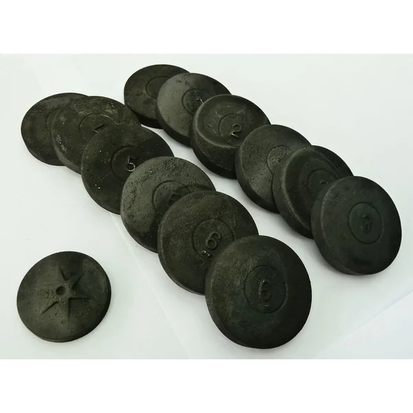 jeu de Palet Breton 2F en fonte G.S trempée - 7 à 12