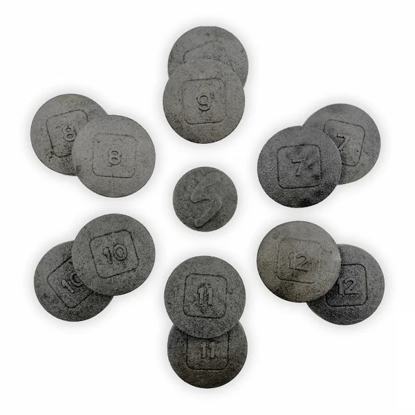 Jeu de Palets Bretons en fonte GS trempée -7 à 12