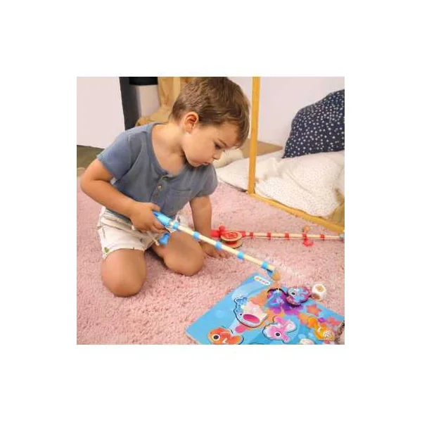 Jeu de pêche à la ligne - JADE - Jouet en bois enfant - Dès 3 ans