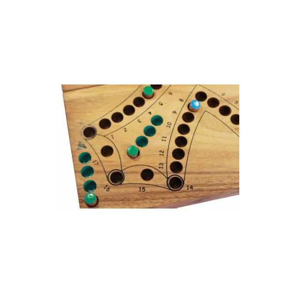 Jeu de Toc 4 Joueurs - Atelier Mikado - Petits Chevaux avec des cartes