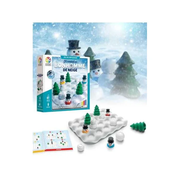 Jeu Je voudrais un bonhomme de neige SmartGames | Logique 8 ans