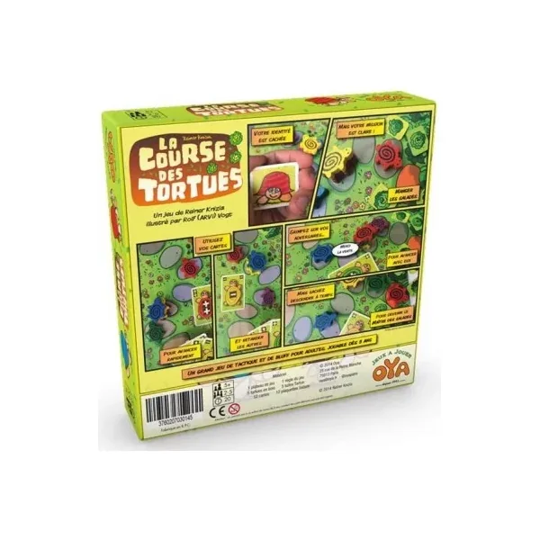 Jeu La Course des Tortues - Stratégie et Bluff dès 5 ans