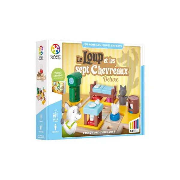 Jeu Le Loup et les 7 Chevreaux SmartGames | Logique 3 - 7 ans