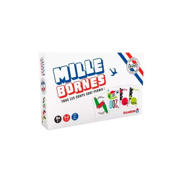 Jeu Mille Bornes Classique | Le Célèbre Jeu de Cartes dès 6 ans