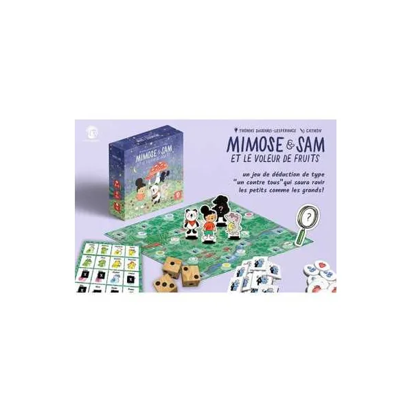 Jeu Mimose et Sam : Le Voleur de Fruits - Enquête dès 5 ans