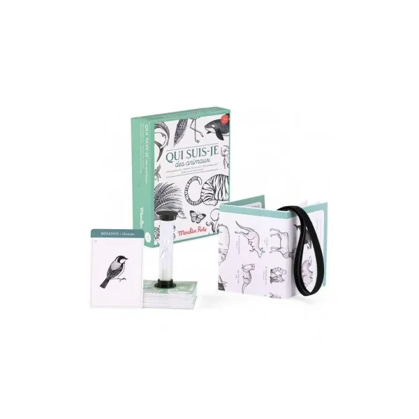 Jeu Qui suis je des animaux Tout autour du monde - Moulin Roty