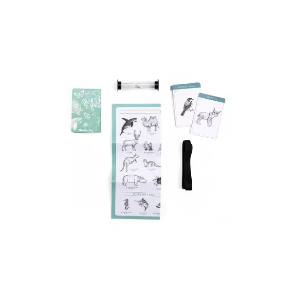 Jeu Qui suis je des animaux Tout autour du monde - Moulin Roty