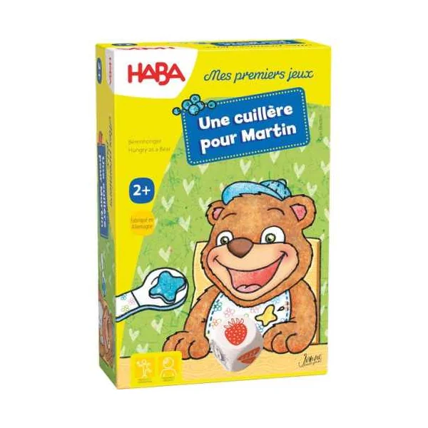 Jeu Une cuillère pour Martin Haba | Jeu de Manipulation dès 2 ans