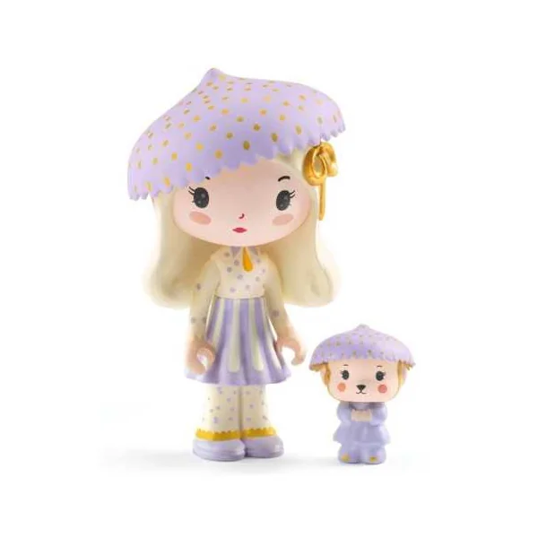 Jil Tinycar - Figurines Tinyly - Djeco - Personnages - De 4 à 9 ans