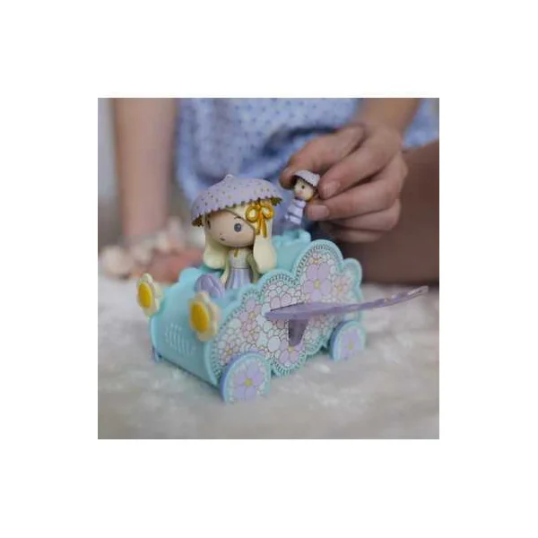 Jil Tinycar - Figurines Tinyly - Djeco - Personnages - De 4 à 9 ans