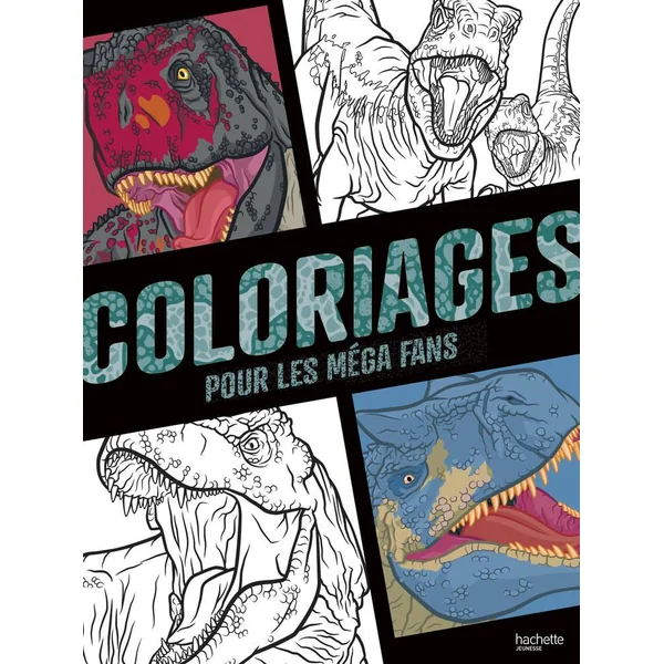 JURASSIC WORLD - COLORIAGES POUR LES FANS