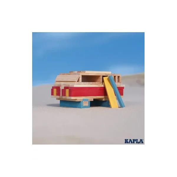 KAPLA Coffret Eté - 200 Planchettes en Bois Colorées 3-99 ans