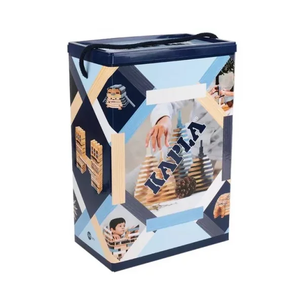 KAPLA Coffret Hiver - 200 Planchettes en Bois Colorées 3-99 ans