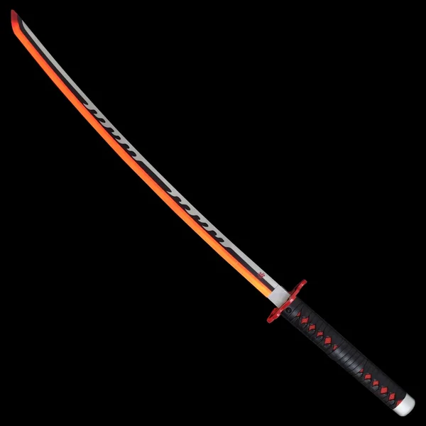 Katana de Tanjirō Kamado avec éclairage LED – Demon Slayer – Lame LED