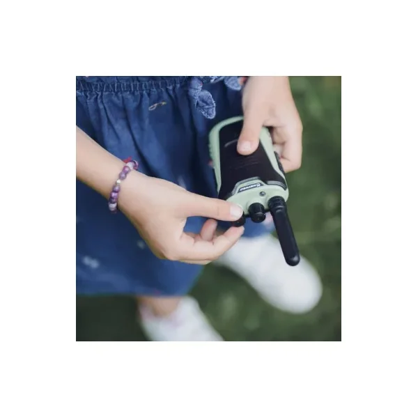 Kidywolf Talkie-Walkie Orange et Vert - Portée 6km 5 ans+