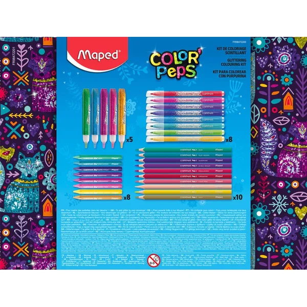 KIT COLORIAGE SCINTILLANT COLOREPS MAPED