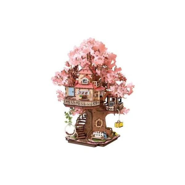 Kit DIY Miniature Sakura Tree House Rolife | Maquette 3D dès 14 ans