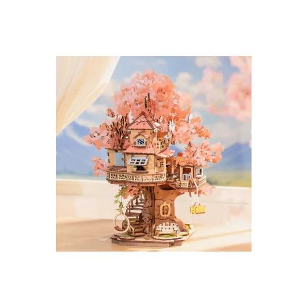 Kit DIY Miniature Sakura Tree House Rolife | Maquette 3D dès 14 ans