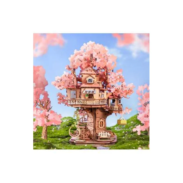 Kit DIY Miniature Sakura Tree House Rolife | Maquette 3D dès 14 ans