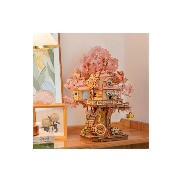 Kit DIY Miniature Sakura Tree House Rolife | Maquette 3D dès 14 ans
