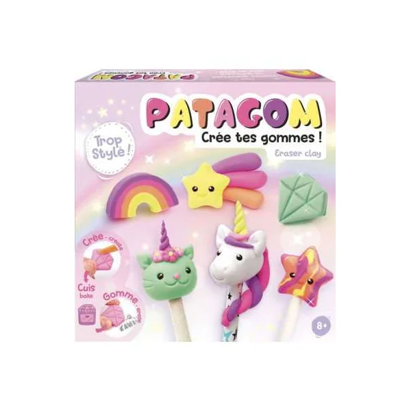 Kit Patagom Licorne Graine Créative | Créez vos Gommes Magiques