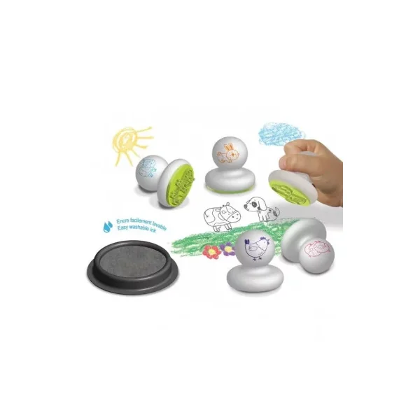 Kit Tampons Enfant Animaux de la Ferme - Créalign' dès 12 mois