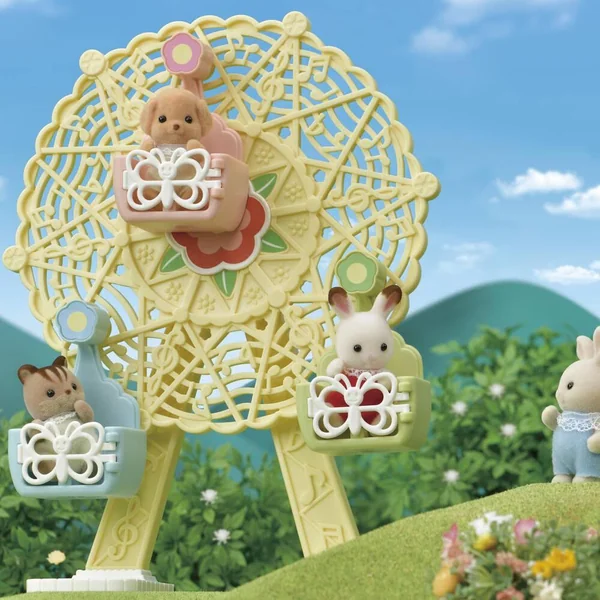 LA GRANDE ROUE DES BEBES ET MILO LE BEBE CANICHE - TOUT POUR BEBES