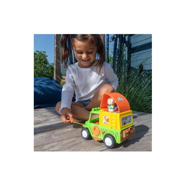 La Jeep Safari Klorofil avec Figurine | Véhicule dès 18 mois
