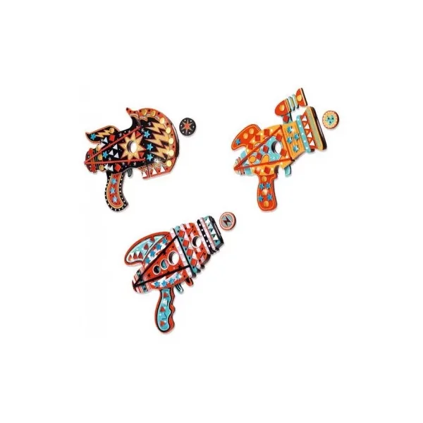 Lanceurs de jetons à décorer Kosmik - Do it Yourself Djeco