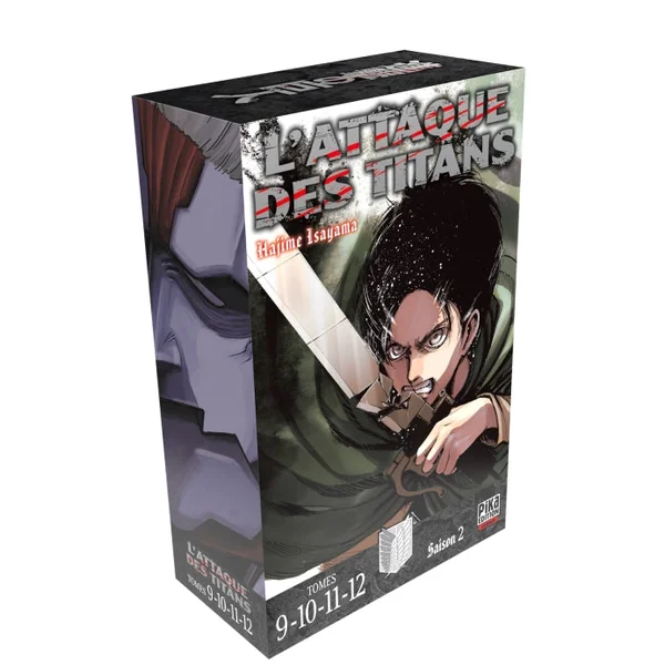 L'Attaque des Titans - Shingeki No Kyojin - Coffret Tome 09 à 12