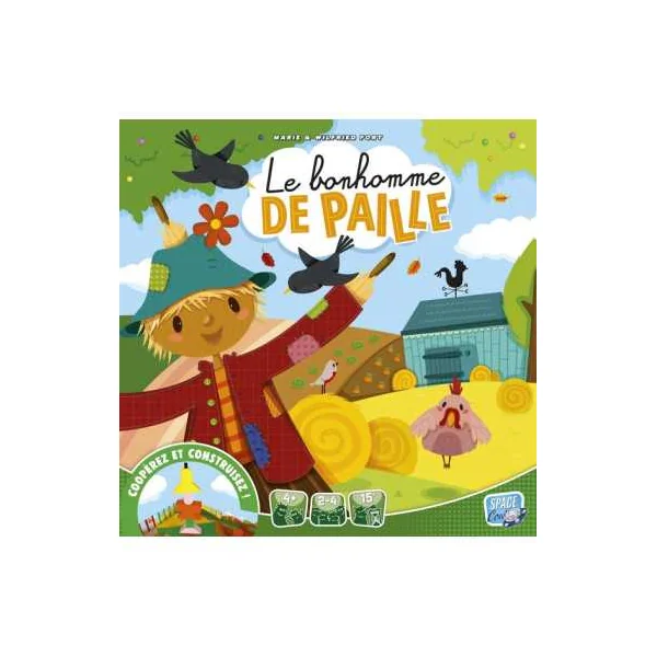 Le bonhomme de paille - Jeu Space Cow - Jeu de société enfant coopératif