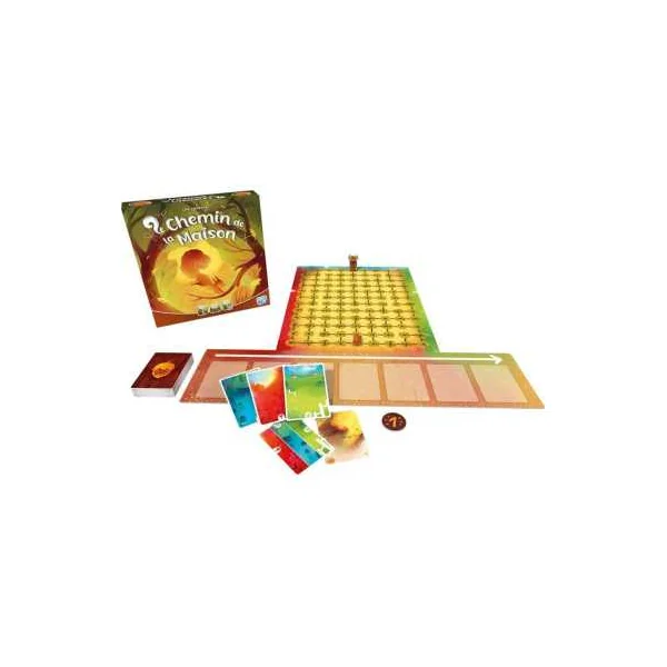 Le chemin de la maison - Space Cow - Jeu de société enfant