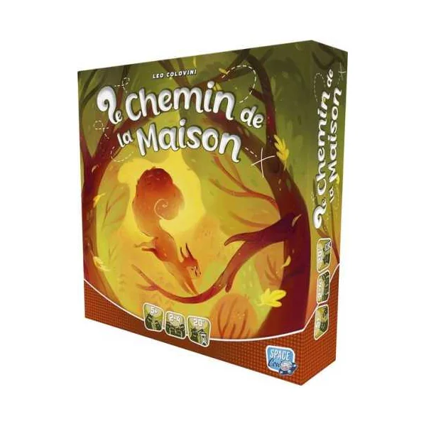 Le chemin de la maison - Space Cow - Jeu de société enfant