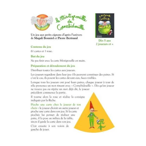 Le Mistigrouille de Cornebidouille | Jeu de Cartes Fun 5-10 ans