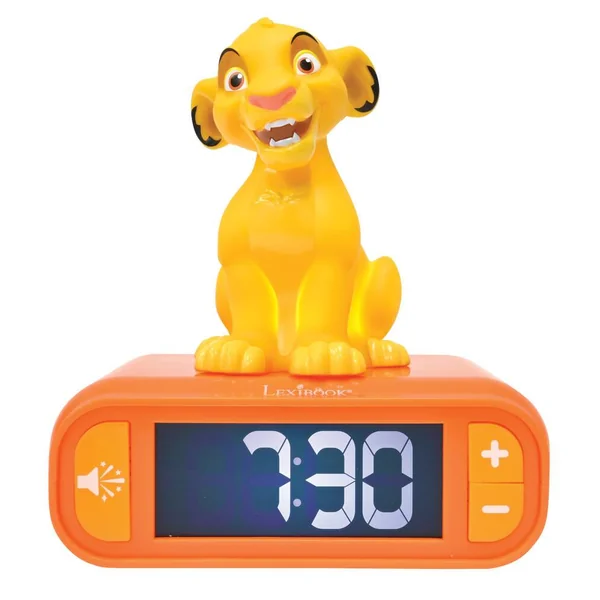 LE ROI LION - REVEIL - VEILLEUSE SIMBA AVEC EFFETS SONORES ET MUSIQUES