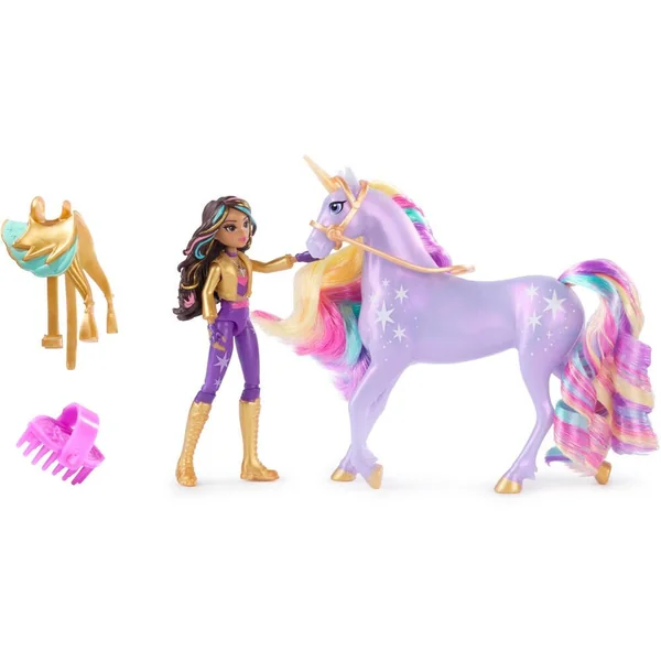 L'ECOLE DES LICORNES - COFFRET LICORNE WILDSTAR ET POUPEE SOPHIA